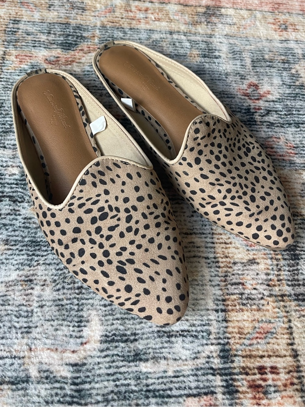 Target universal threads leopard mule flats 6